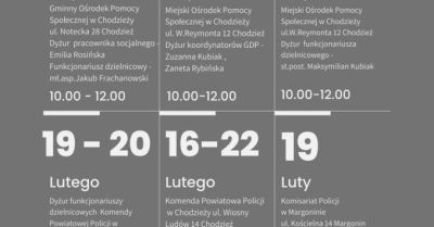 Tydzień pomocy dla ofiar przestępstw w powiecie chodzieskim
